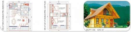 DUBLEX PREFABRİK EV KONUT ÇEŞİDİ